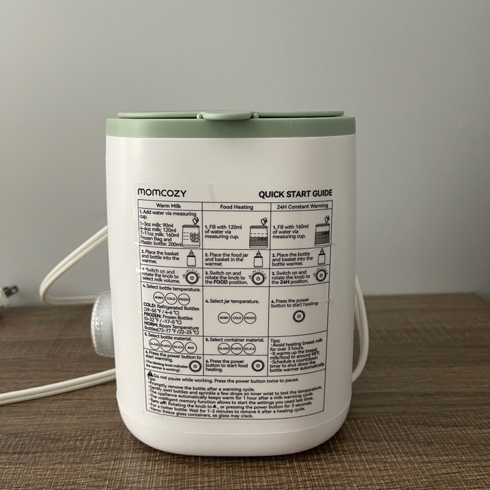 MOMCOZY Nutri Smart Analog Baby Bottle Warmer - Picture 3 of 3